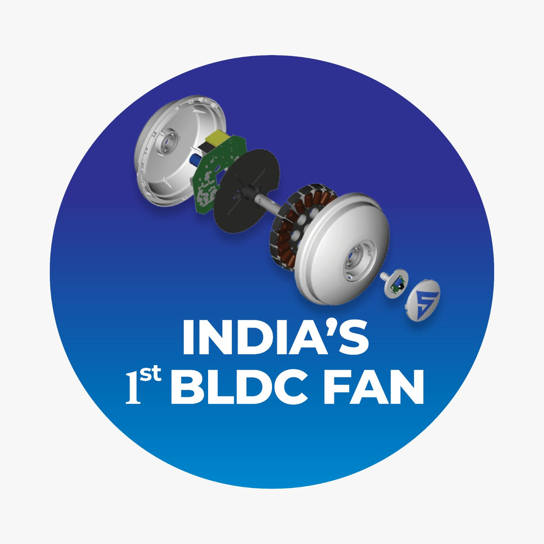 Most efficient BLDC ceiling fan motor in the world (IEEE journal) [Read More]