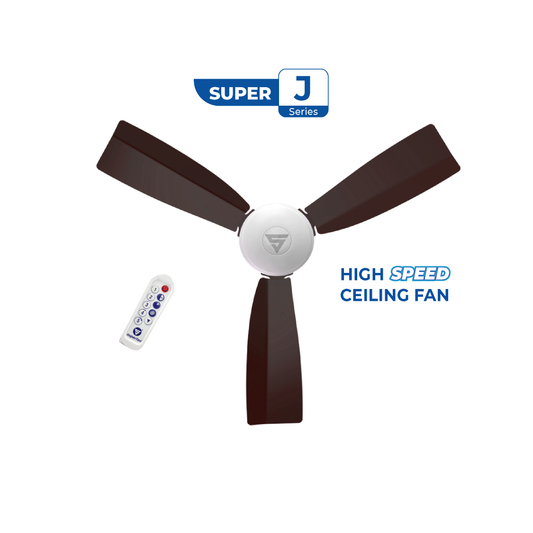 Super J1 BLDC Ceiling Fan - 36 Inches - High Speed fan  with 420 RPM