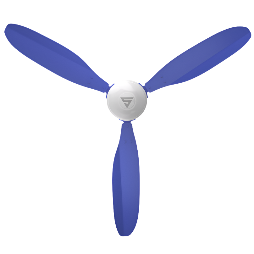 Super X1 BLDC Ceiling Fan - 48 Inches - High speed fan - 385 RPM - Power Saving Fan