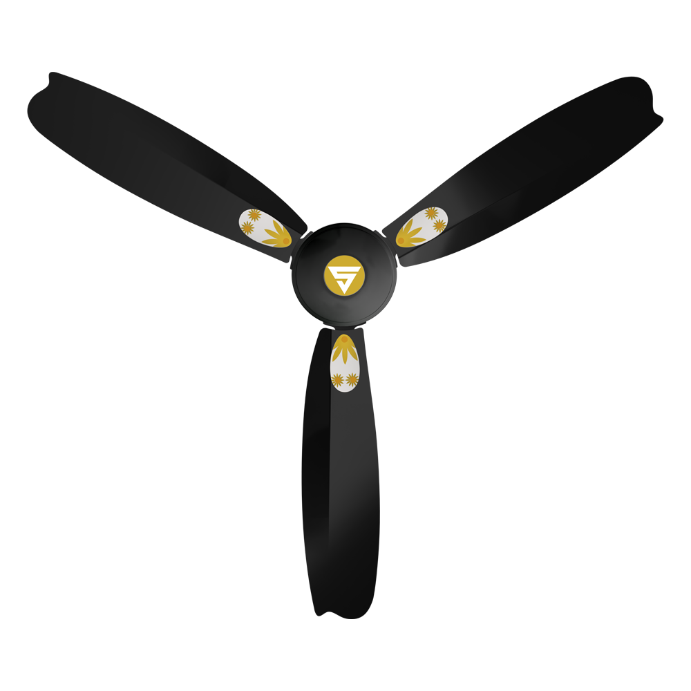 Super A1 BLDC Ceiling Fan - 48inches - High Speed fan with Metallic Finished Blades