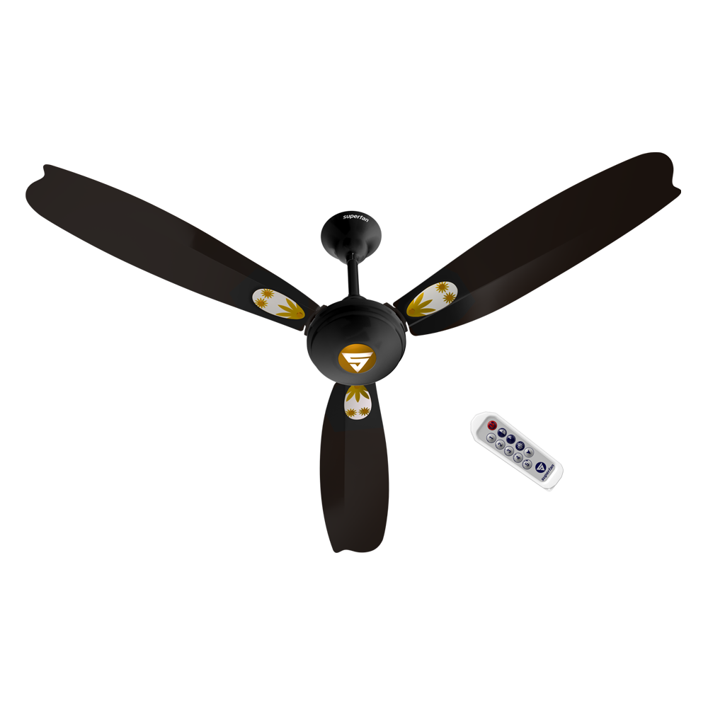 Super A1 BLDC Ceiling Fan - 48inches - High Speed fan with Metallic Finished Blades