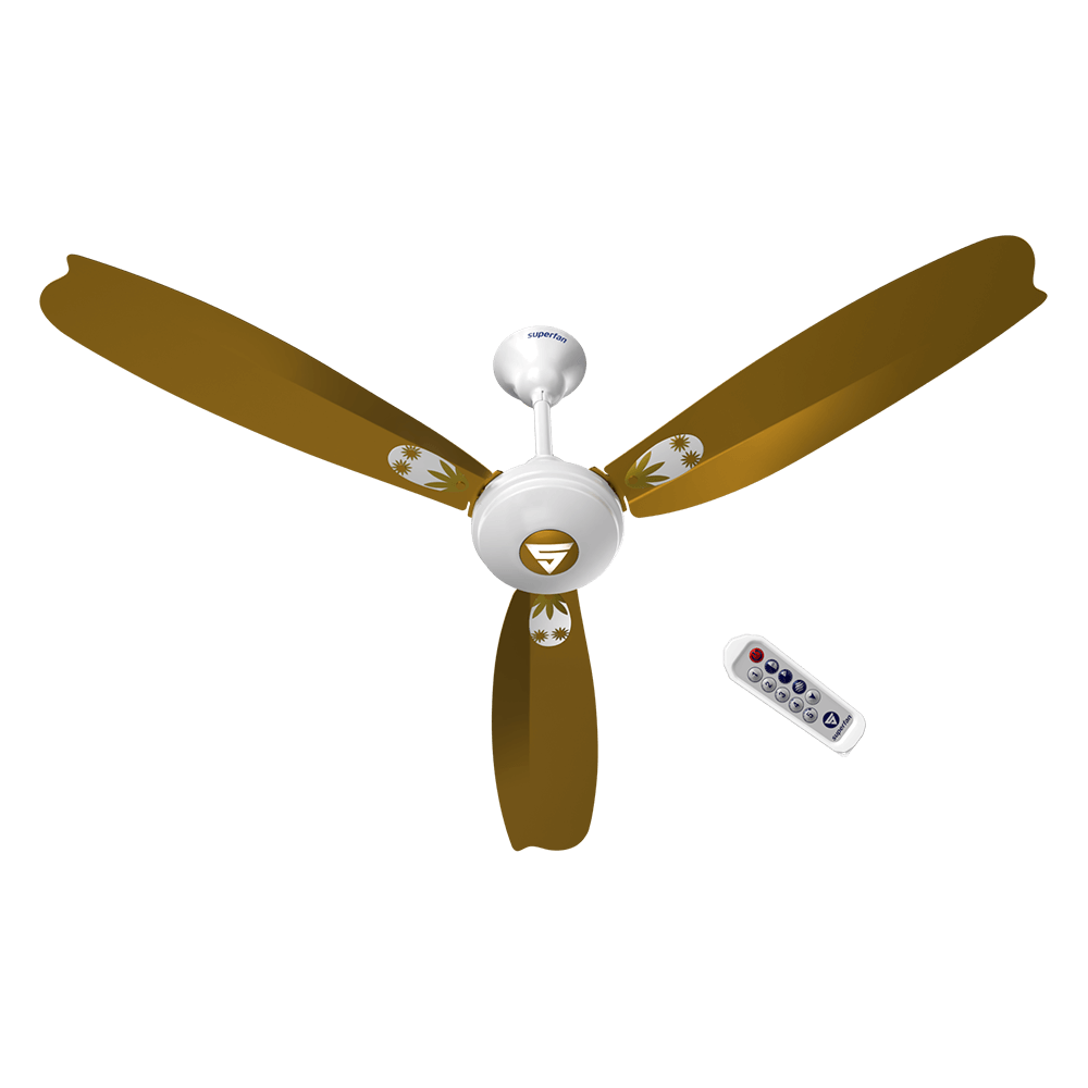 Super A1 BLDC Ceiling Fan - 48inches - High Speed fan with Metallic Finished Blades