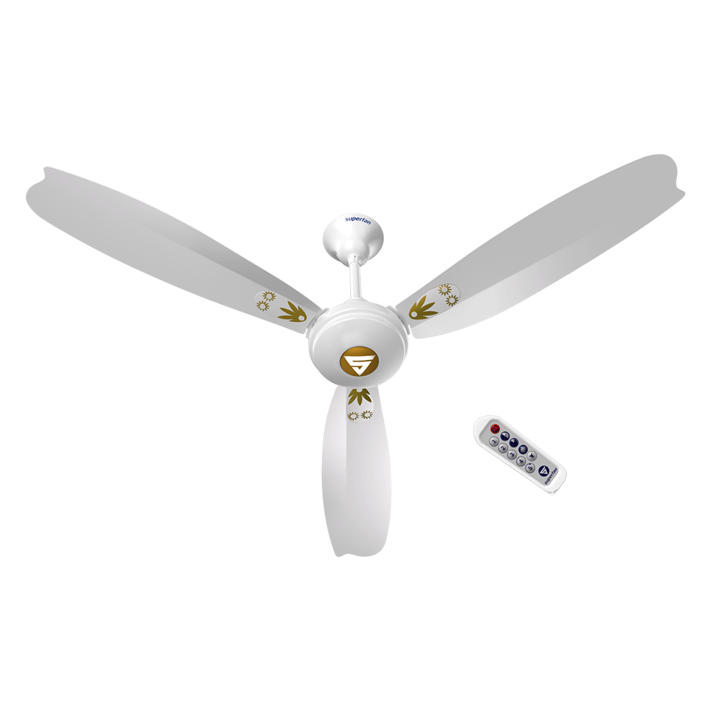 Super A1 BLDC Ceiling Fan - 48inches - High Speed fan with Metallic Finished Blades