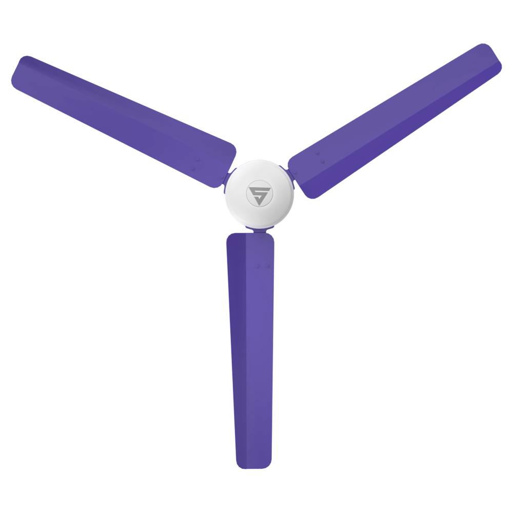 Super V1 BLDC Ceiling Fan - 56 Inches - High Speed Fan With Long Blades and Multi-color Opions