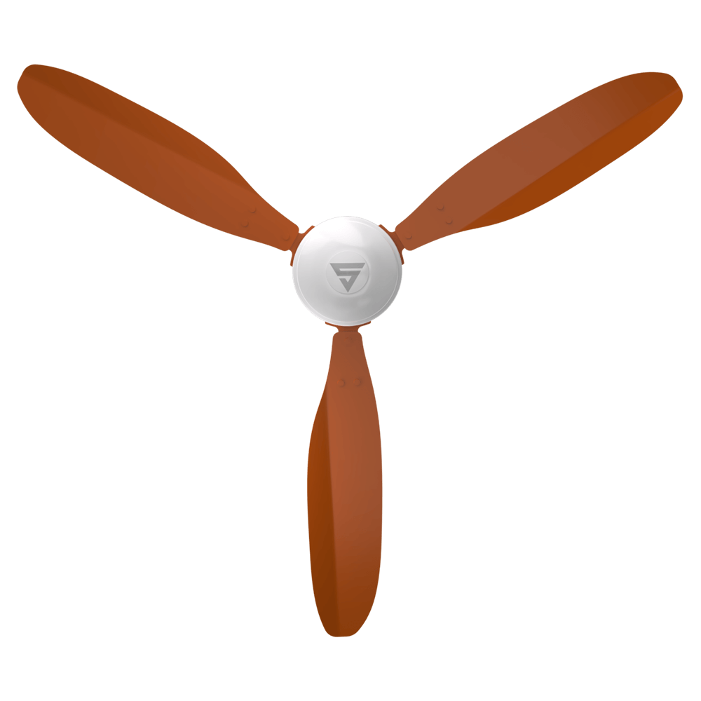 Super X1 BLDC Ceiling Fan - 48 Inches - High speed fan - 385 RPM - Power Saving Fan