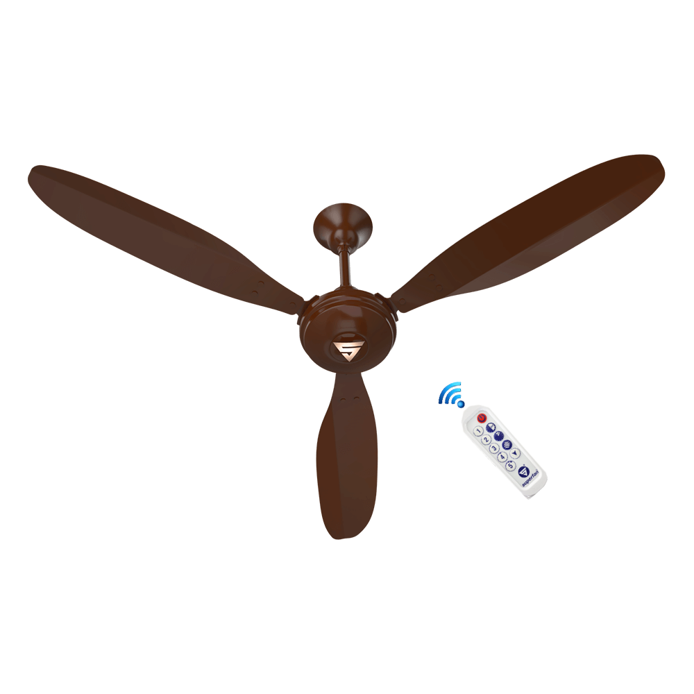 Super X1 BLDC Ceiling Fan - 48 Inches - High speed fan - 385 RPM - Power Saving Fan