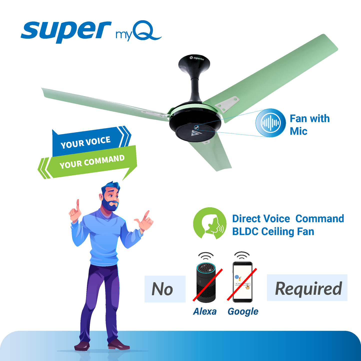 Super myQ BLDC Fan