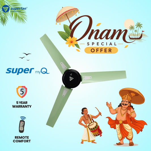 Superfan MyQ Onyx Meadow – Onam Smart Edition