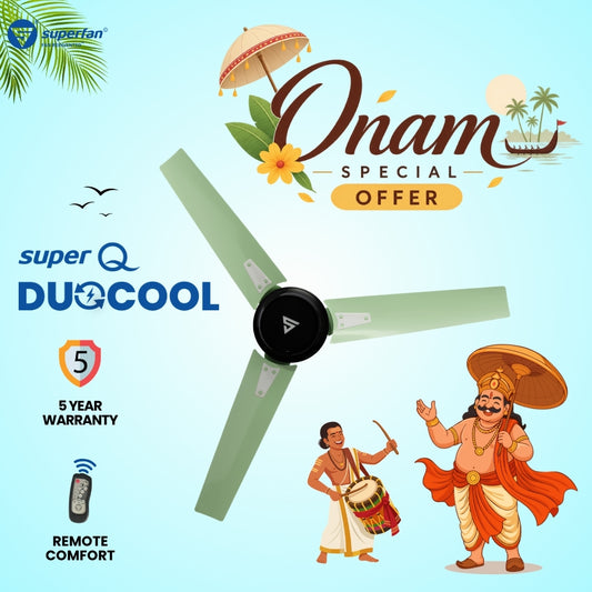 Superfan Q Duocool Onyx Meadow – Onam Comfort Edition