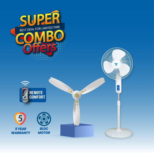 Super A1 & P400 Combo BLDC Fan