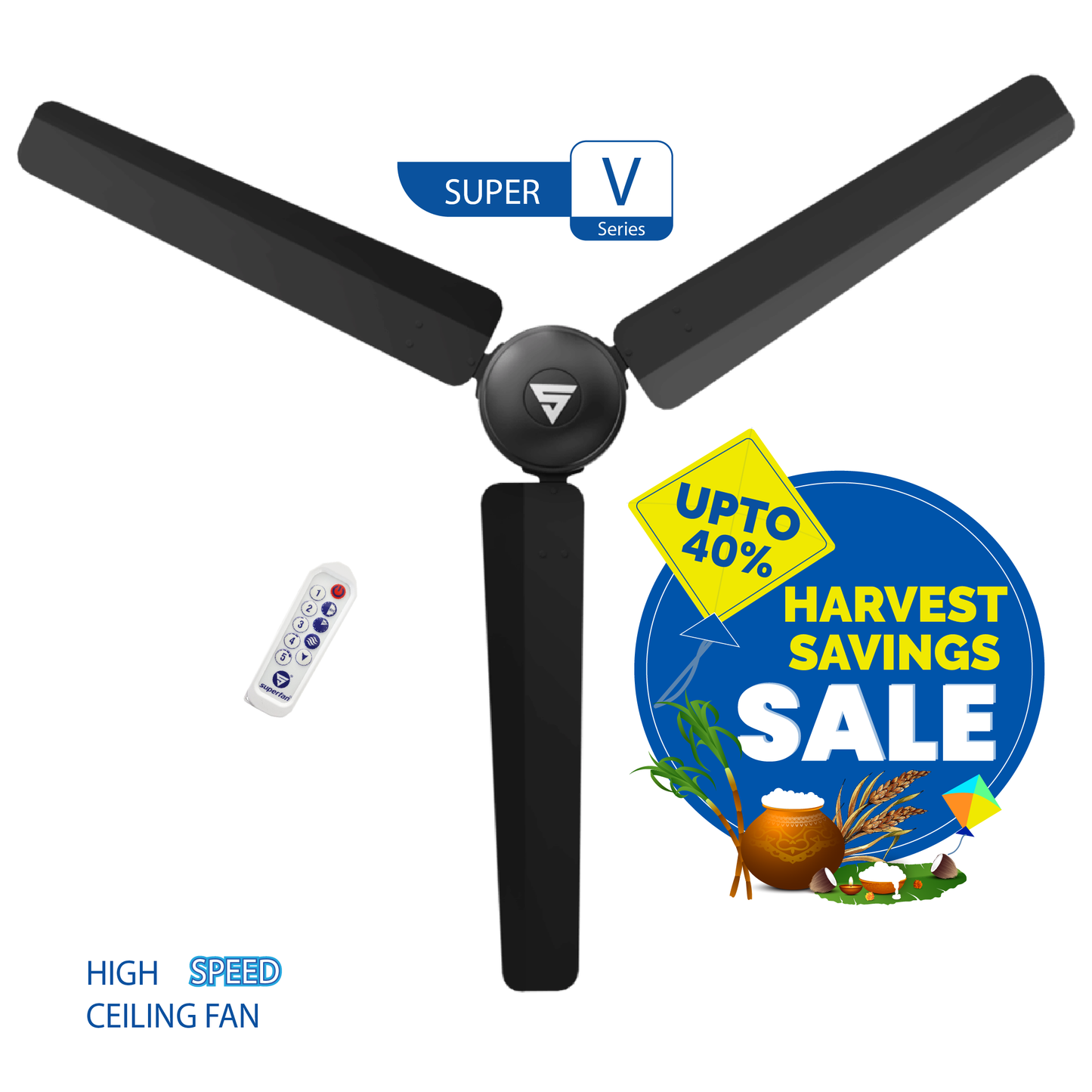 Super V1 BLDC Ceiling Fan