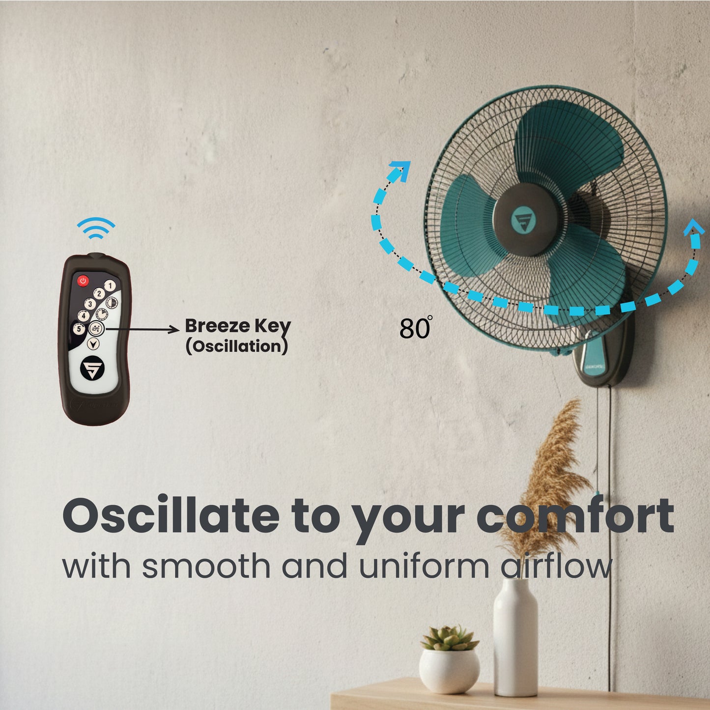 Super VISIREE W6 - Wall fan