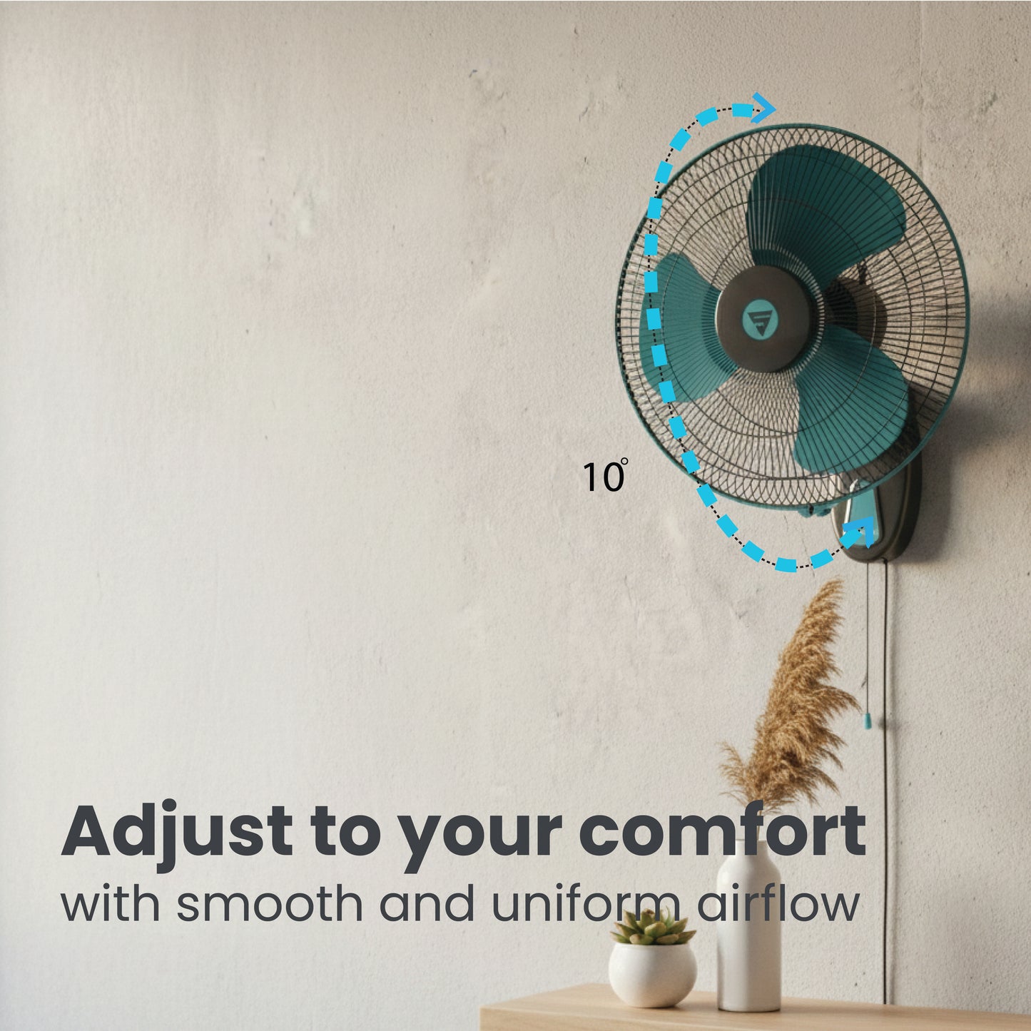 Super VISIREE W6 - Wall fan