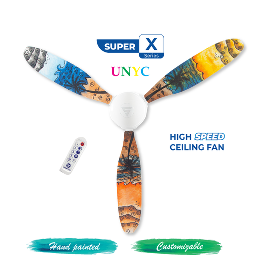 Super X1 UNYC - Personalized BLDC Ceiling Fan - Superfan