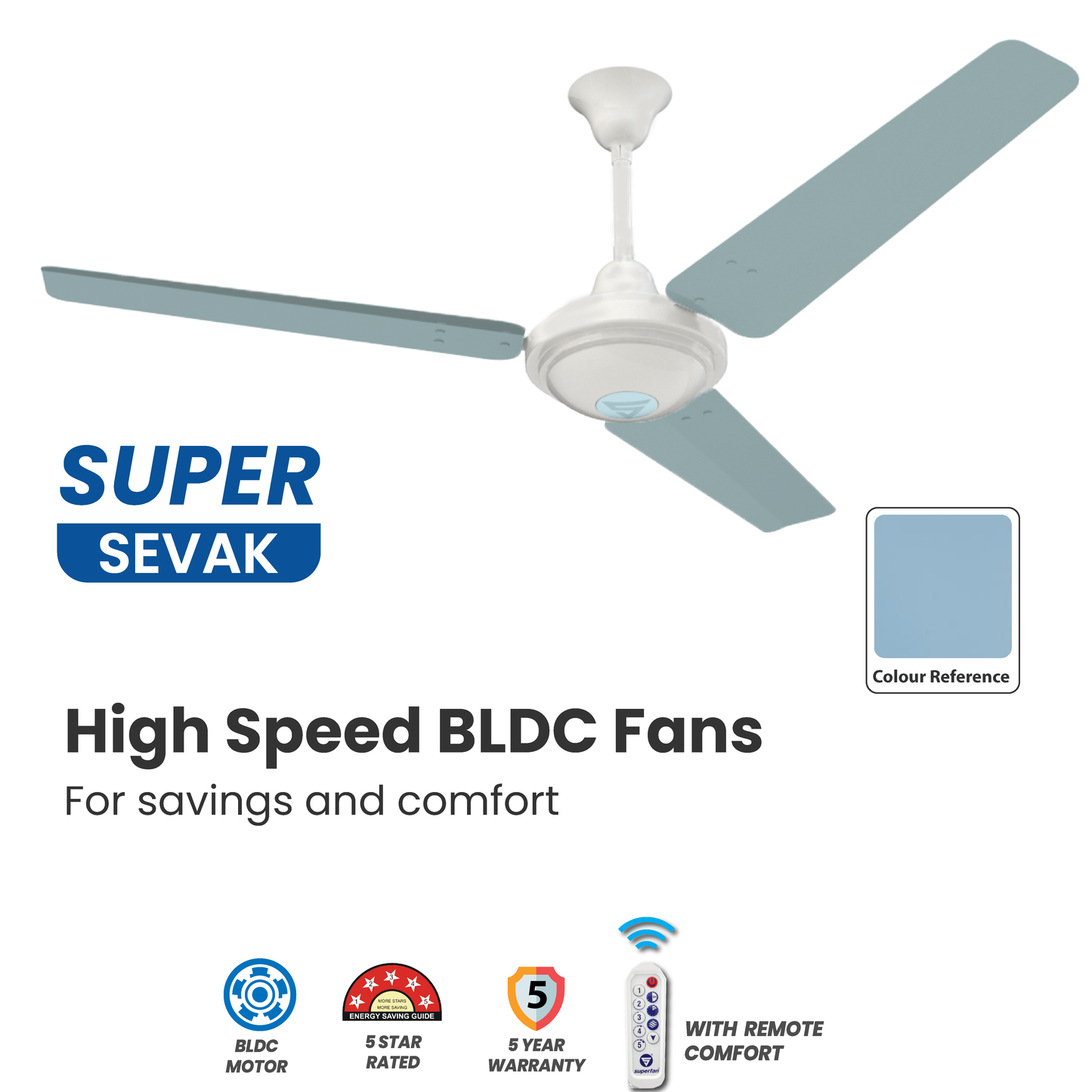 Super Sevak BLDC Ceiling Fan - Superfan