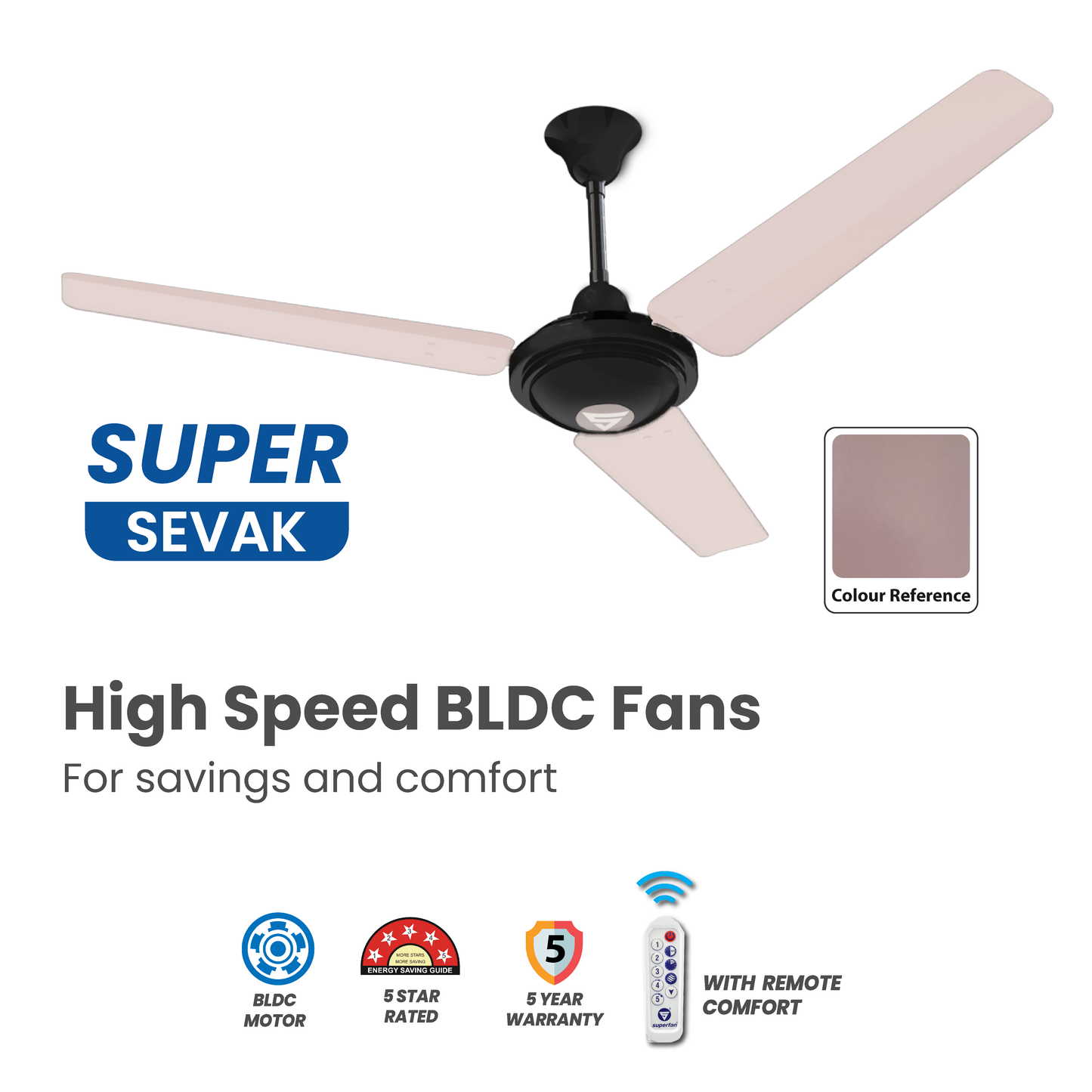 Super Sevak BLDC Ceiling Fan - Superfan
