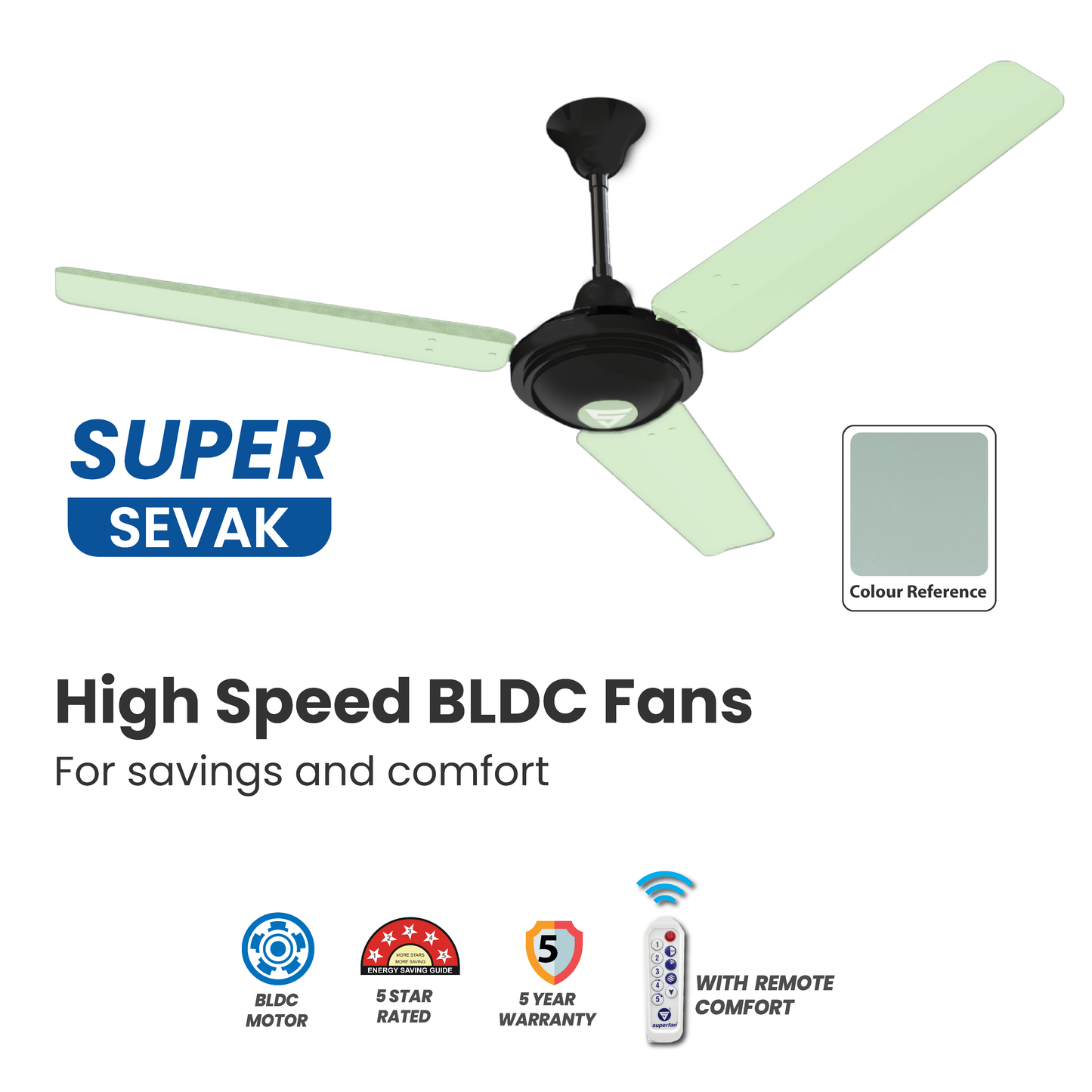 Super Sevak BLDC Ceiling Fan - Superfan