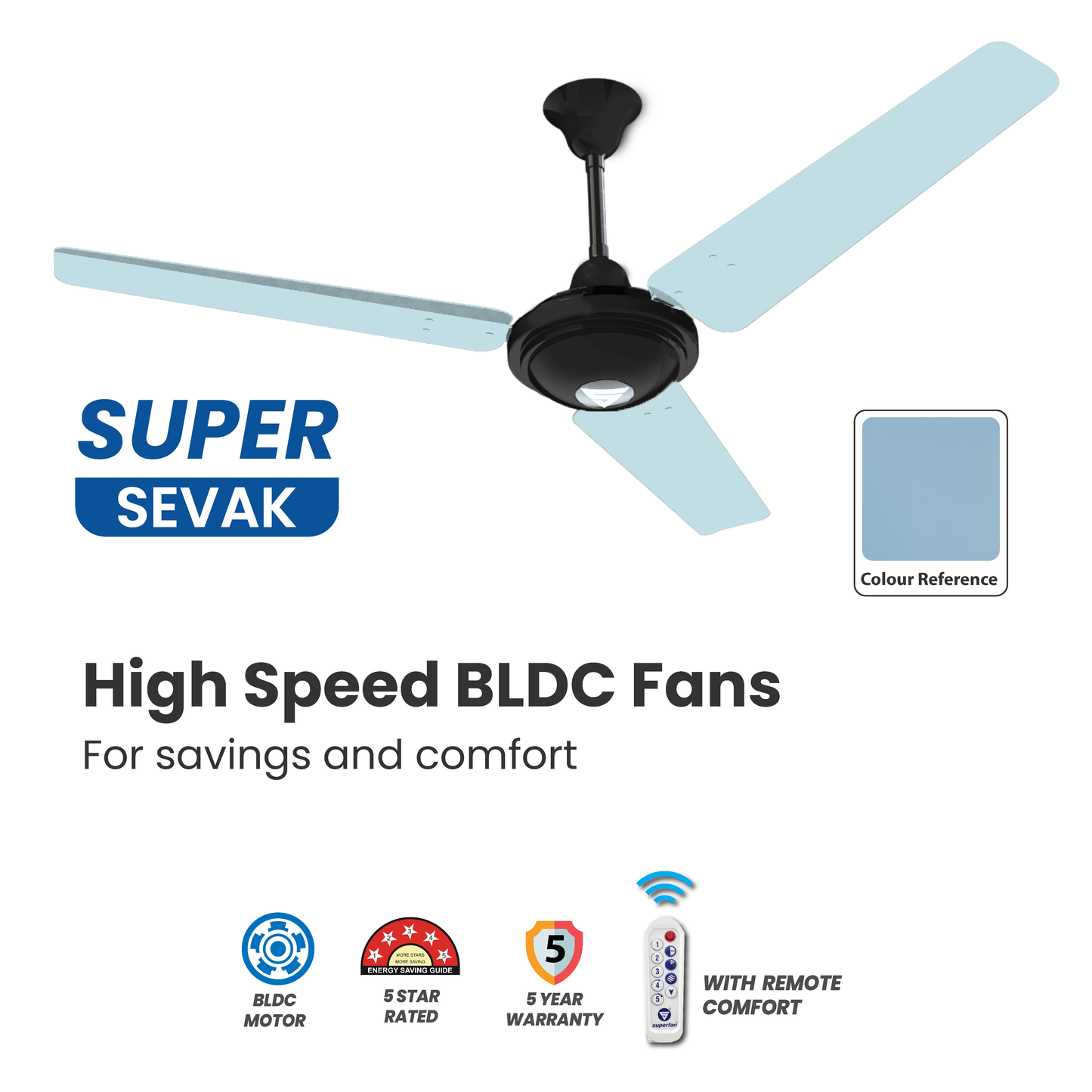 Super Sevak BLDC Ceiling Fan - Superfan