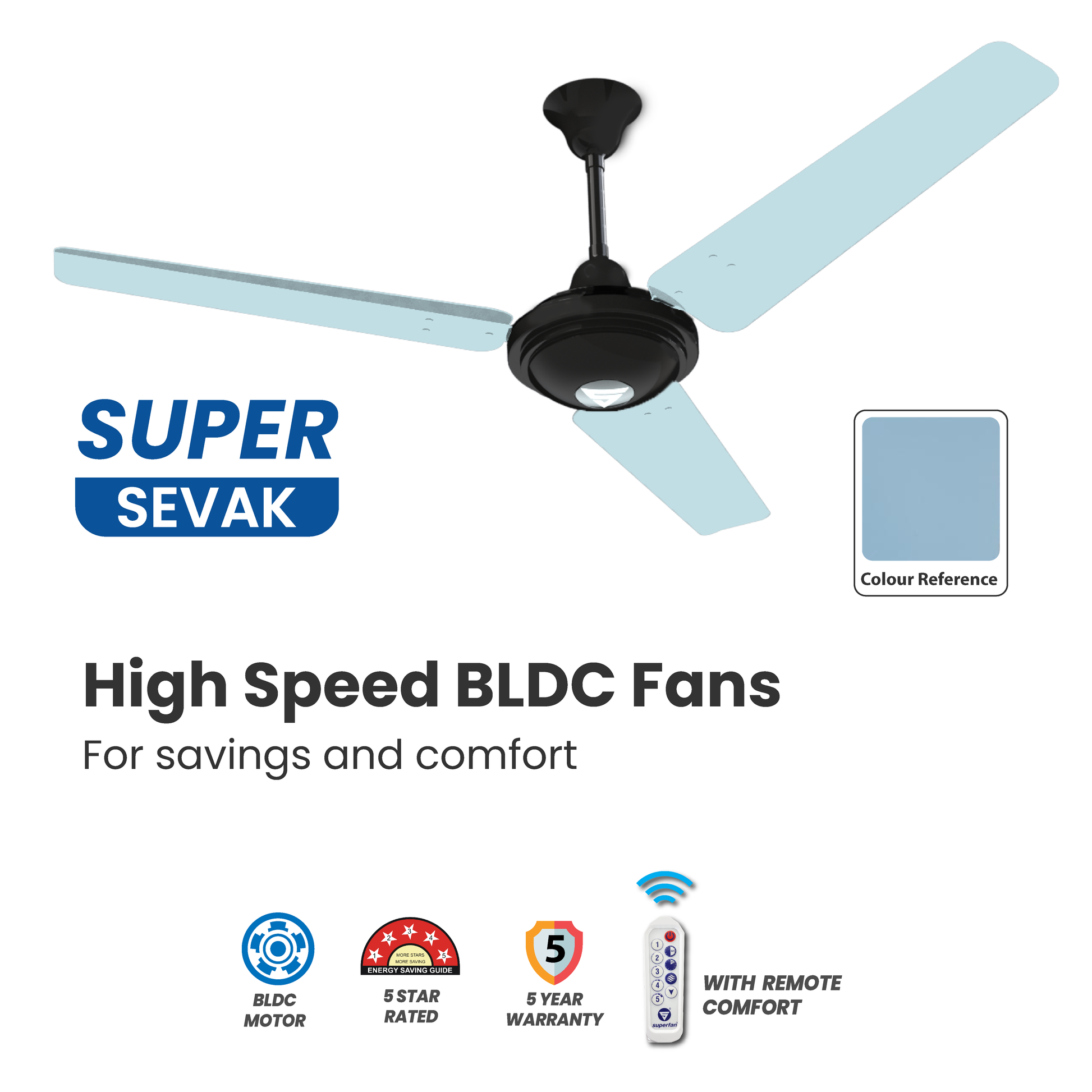 Super Sevak BLDC Ceiling Fan - Superfan