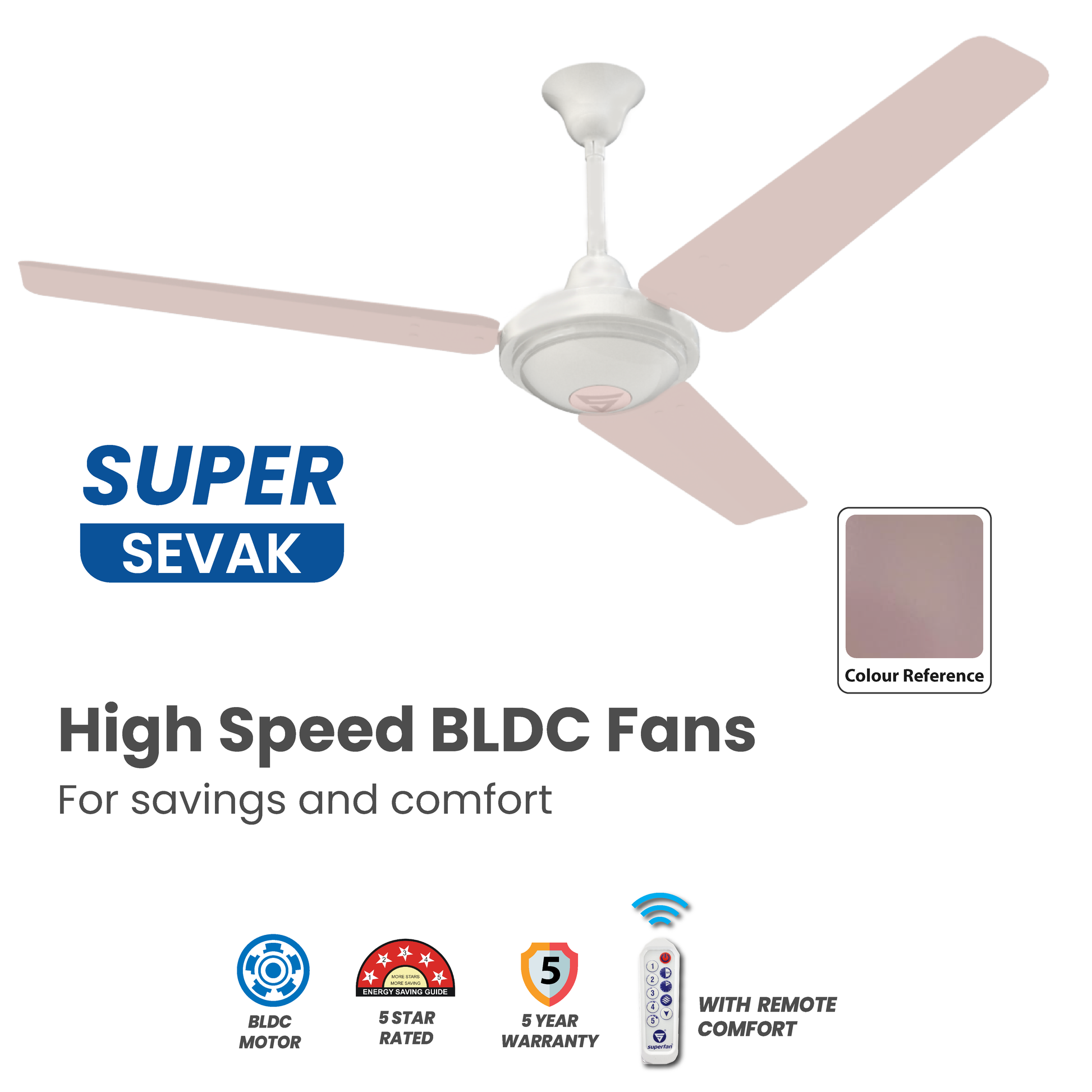Super Sevak BLDC Ceiling Fan - Superfan