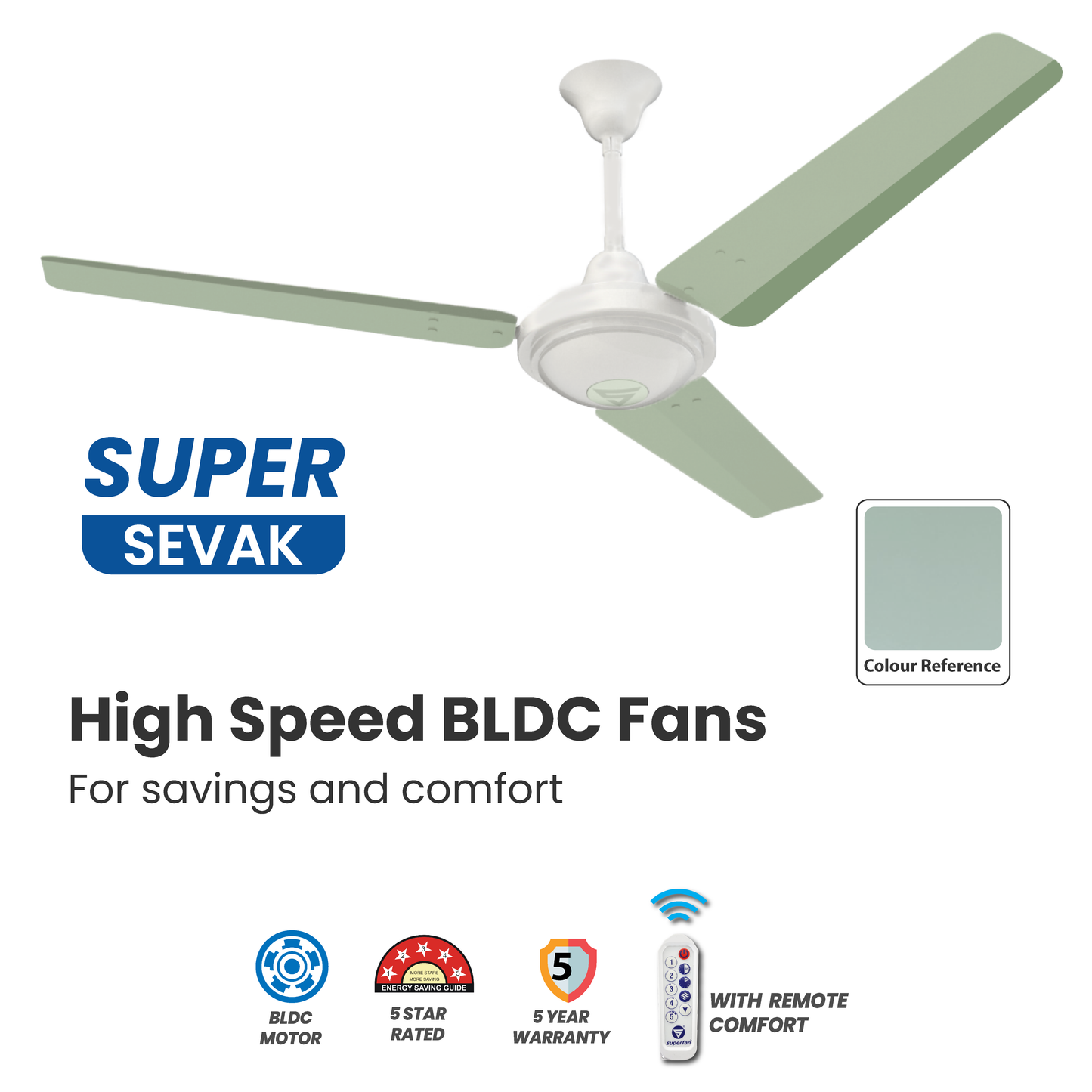 Super Sevak BLDC Ceiling Fan - Superfan