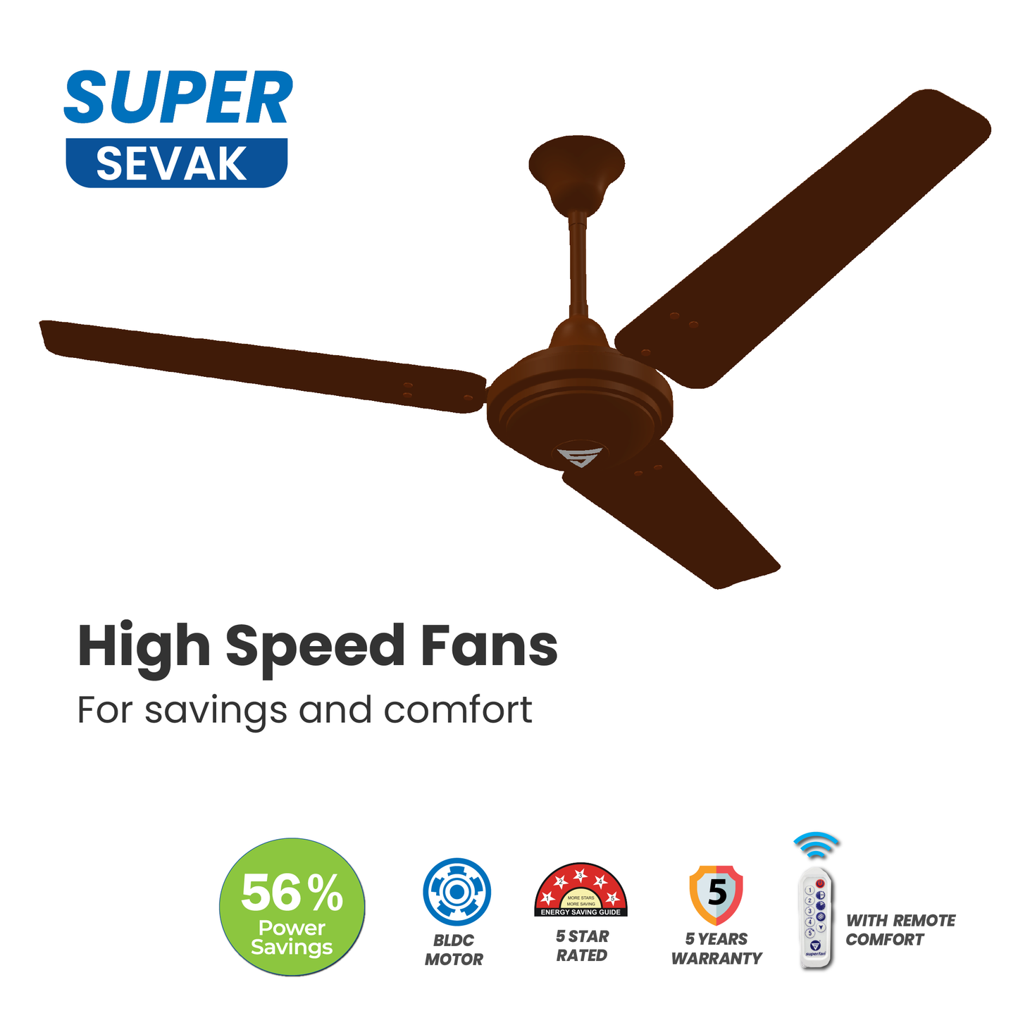 Super Sevak BLDC Ceiling Fan - Superfan