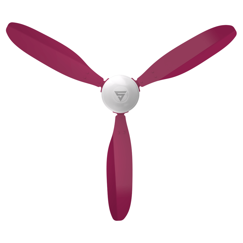 SuperX1 Ceiling Fan - 1200 mm (48') - Pink